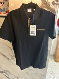 Black Burberry polo shirt