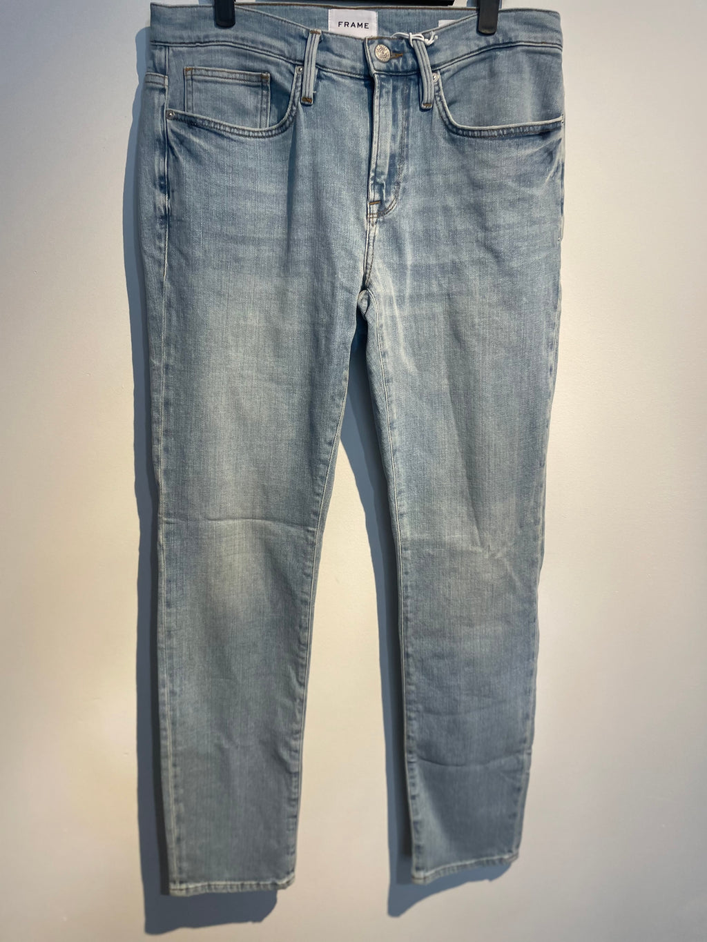 Le High Mid-Rise Straight Denim