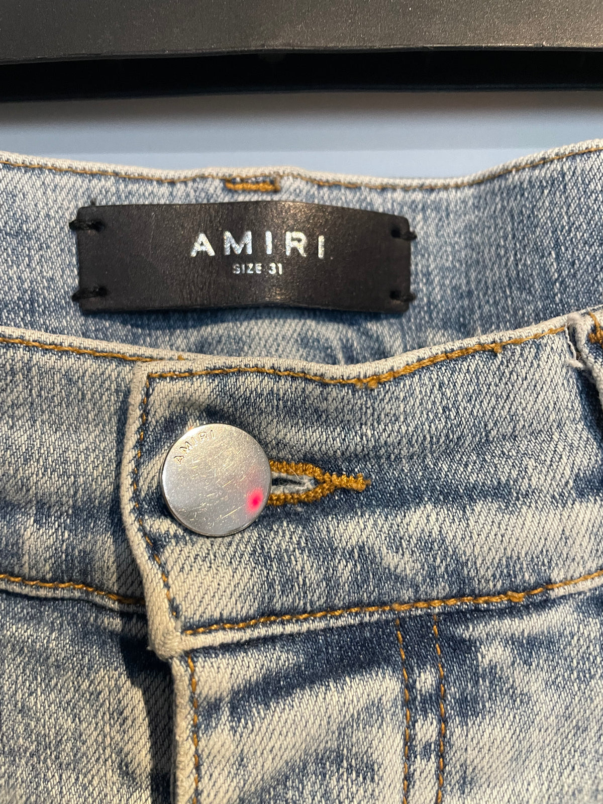 *Amiri MX1 Tie Dye Blue Denim – Size 31
