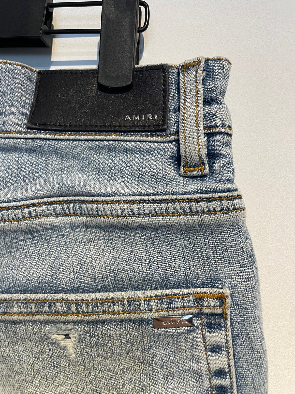 *Amiri MX1 Tie Dye Blue Denim – Size 31