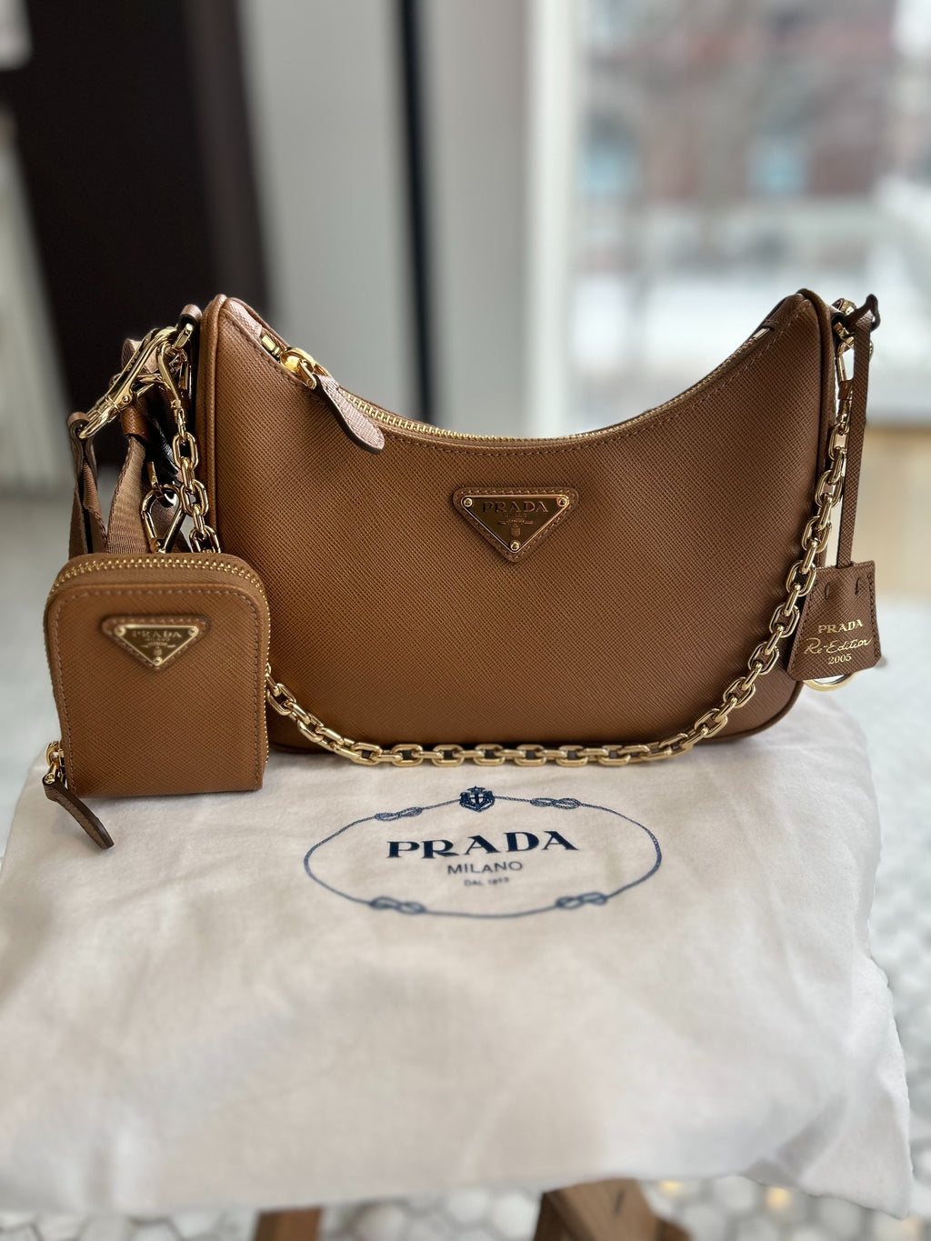 *Prada Hobo Re-Edition 2005 Nylon
